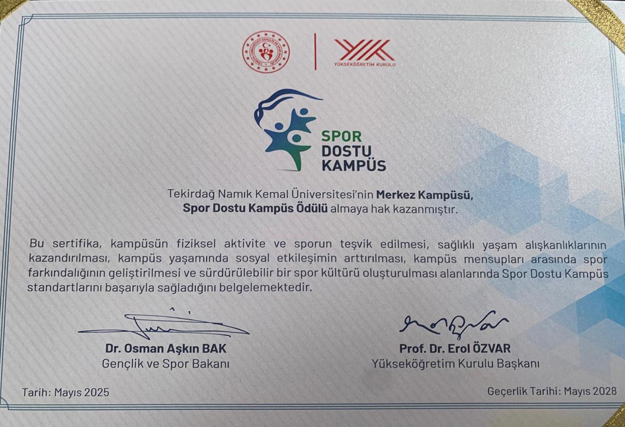 Namık Kemal Üniversitesi8